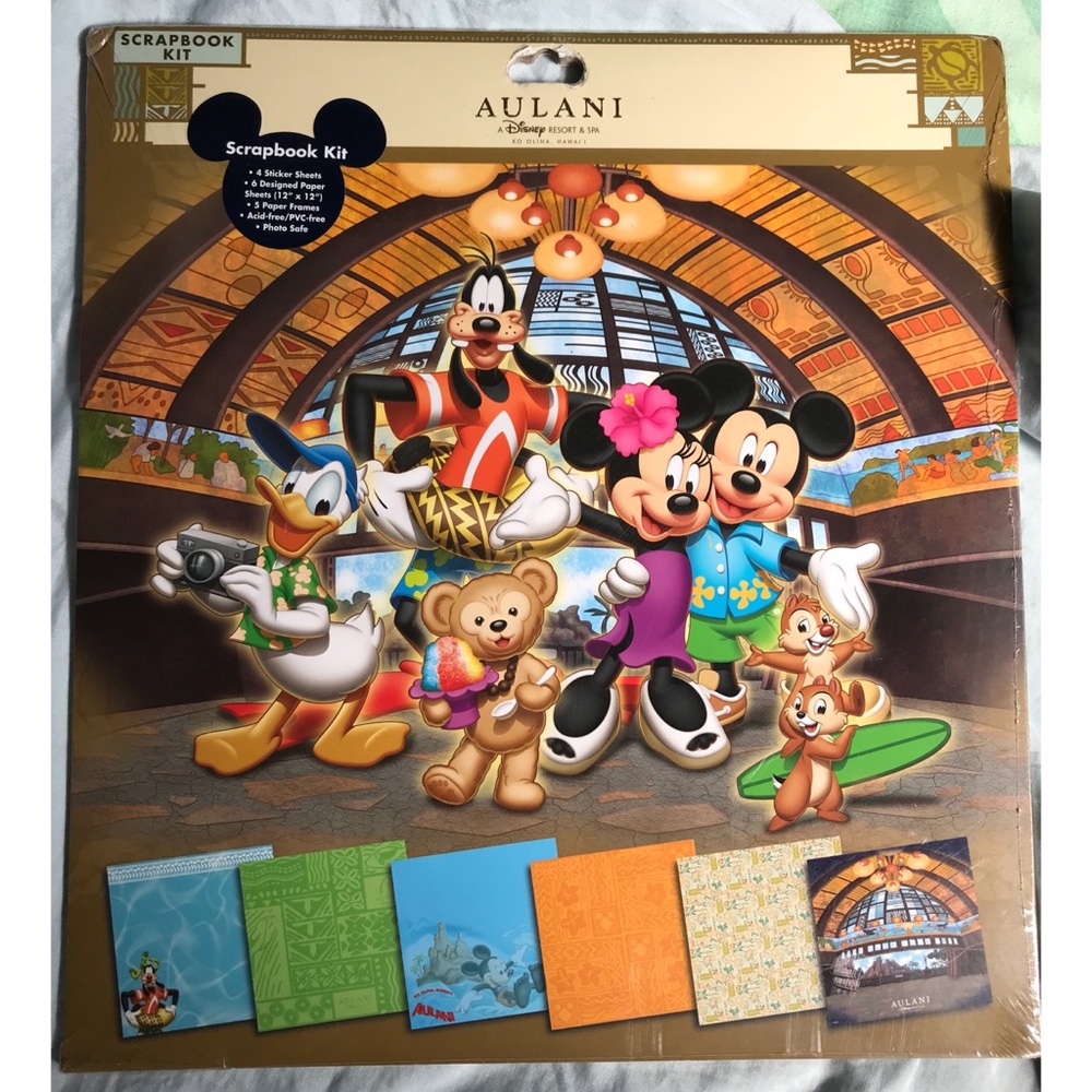 DISNEY AULANI🌺 Scrapbook Kit